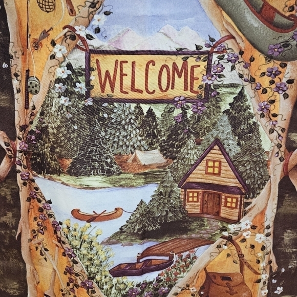 Cabin welcome flag - Picture 9 of 9